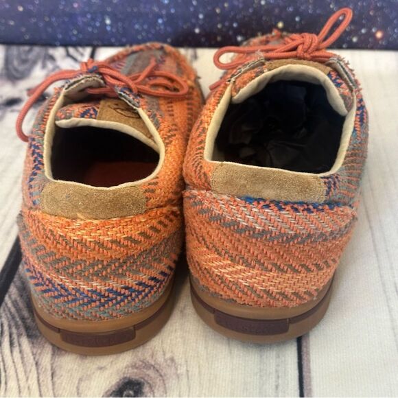 Twisted X Womens 9.5 Hooey Loper Shoe Moc Toe WHYC002 Southwestern Aztec Chevron - Picture 8 of 8